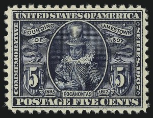 Sale Number 904, Lot Number 353, Louisiana Purchase and Jamestown Issue Sale Number 904, Lot Number 353, Louisiana Purchase and Jamestown Issue