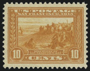 Sale 904, Lot 386, Panama-Pacific Issue