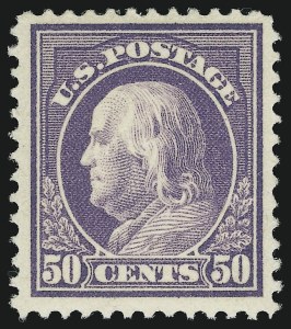 Sale 904, Lot 404, 1908-23 Issues (Scott 405 thru 420)
