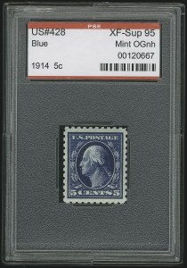 Sale 904, Lot 406, 1908-23 Issues (Scott 405 thru 420)