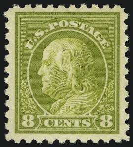 Sale 904, Lot 408, 1908-23 Issues (Scott 405 thru 420)