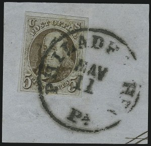 Sale 904, Lot 5, 1847 Issue