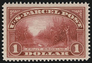 Sale 904, Lot 539, Back-of-Book Issues (Parcel Post)