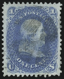Sale 904, Lot 76, 1867-68 Grilled Issue