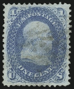 Sale Number 904, Lot Number 77, 1867-68 Grilled Issue Sale Number 904, Lot Number 77, 1867-68 Grilled Issue