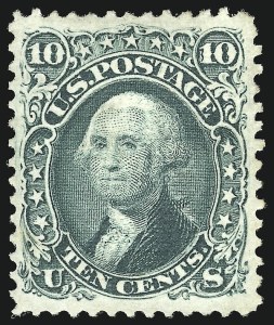 Sale 904, Lot 78, 1867-68 Grilled Issue
