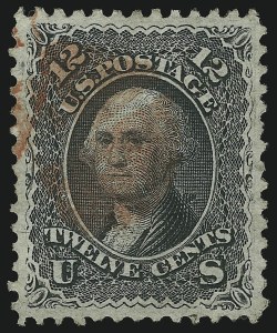 Sale 904, Lot 80, 1867-68 Grilled Issue