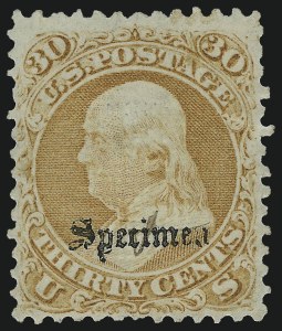 Sale 905, Lot 1089, Specimens (see Officials section also)