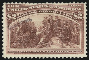 Sale 905, Lot 1105, Specimens (see Officials section also)