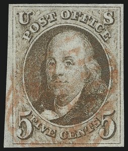 Sale 905, Lot 1142, 1847 Issue