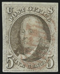 Sale 905, Lot 1150, 1847 Issue