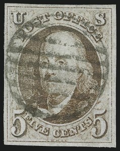 Sale 905, Lot 1166, 1847 Issue