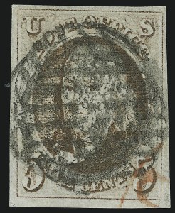 Sale 905, Lot 1181, 1847 Issue