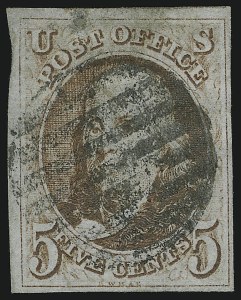 Sale 905, Lot 1185, 1847 Issue