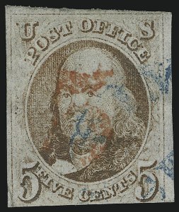 Sale 905, Lot 1210, 1847 Issue