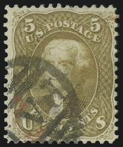 Sale 905, Lot 1450, 1861-66 Issue