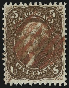Sale 905, Lot 1491, 1861-66 Issue
