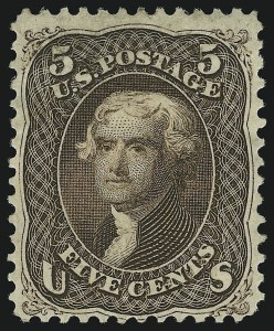 Sale 905, Lot 1497, 1861-66 Issue