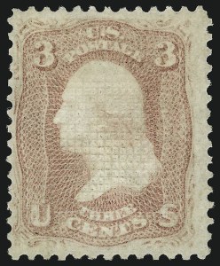 Sale 905, Lot 1524, 1867-68 Grilled Issue