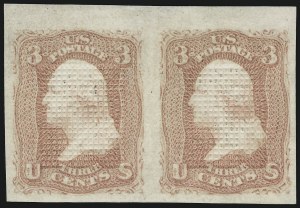 Sale 905, Lot 1525, 1867-68 Grilled Issue