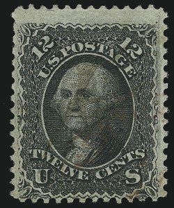 Sale 905, Lot 1540, 1867-68 Grilled Issue