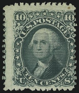 Sale 905, Lot 1564, 1867-68 Grilled Issue