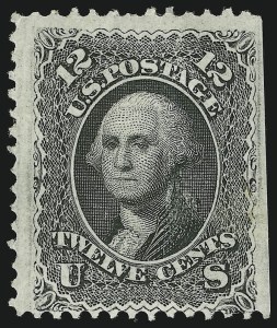 Sale 905, Lot 1566, 1867-68 Grilled Issue