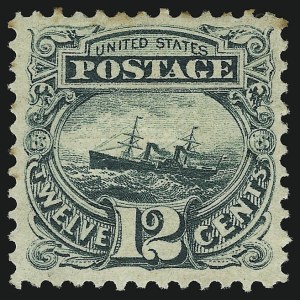 Sale 905, Lot 1630, 1869 Pictorial Issue, 12c Green (117) Sale 905, Lot 1630, 1869 Pictorial Issue