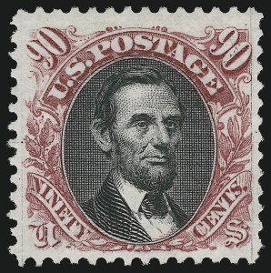 Sale 905, Lot 1744, 1875 Re-Issue of 1869 Pictorial Issue