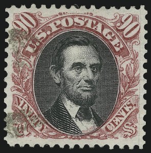 Sale 905, Lot 1747, 1875 Re-Issue of 1869 Pictorial Issue