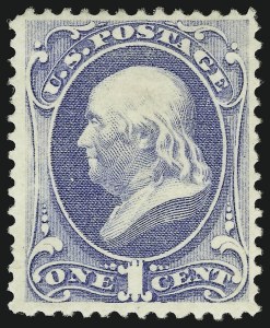 Sale 905, Lot 1817, 1870-88 Bank Note Issues (Scott 156 thru 166)
