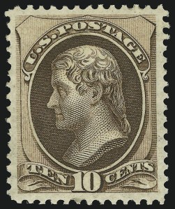 Sale 905, Lot 1836, 1870-88 Bank Note Issues (Scott 156 thru 166)