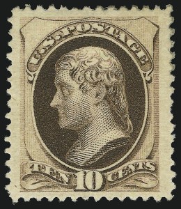 Sale 905, Lot 1875, 1870-88 Bank Note Issues (Scott 178 thru 191)