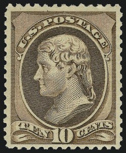 Sale 905, Lot 1904, 1870-88 Bank Note Issues (Scott 205 thru 218)