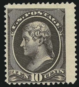 Sale 905, Lot 1907, 1870-88 Bank Note Issues (Scott 205 thru 218)