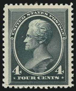Sale 905, Lot 1912A, 1870-88 Bank Note Issues (Scott 205 thru 218)