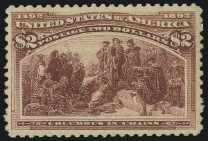 Sale 905, Lot 2050, 1893 Columbian Issue, $2.00 Columbian (242) Sale 905, Lot 2050, 1893 Columbian Issue