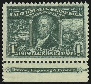 Sale 905, Lot 2353, Louisiana Purchase, Jamestown Issues
