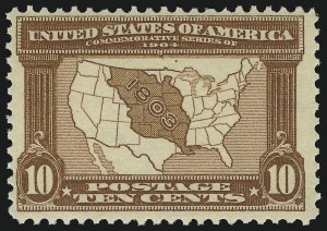 Sale 905, Lot 2372, Louisiana Purchase, Jamestown Issues