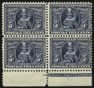 Sale 905, Lot 2377, Louisiana Purchase, Jamestown Issues