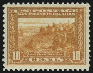 Sale 905, Lot 2514, 1913-15 Panama-Pacific Issue (Scott 397 thru 404)