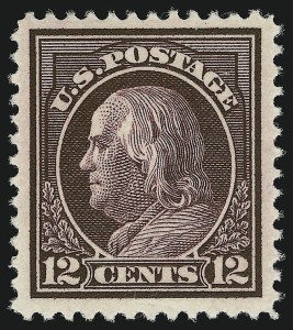 Sale 905, Lot 2547, Washington-Franklin Issues (Scott 405 to 423)