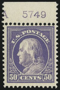 Sale 905, Lot 2558, Washington-Franklin Issues (Scott 405 to 423)