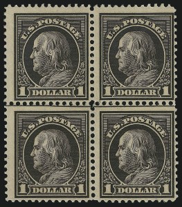 Sale 905, Lot 2565, Washington-Franklin Issues (Scott 405 to 423), $1.00 Violet Brown (423) Sale 905, Lot 2565, Washington-Franklin Issues (Scott 405 to 423)