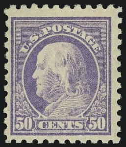 Sale 905, Lot 2584, Washington-Franklin Issues (Scott 424 to 458), 50c Violet (440) Sale 905, Lot 2584, Washington-Franklin Issues (Scott 424 to 458)