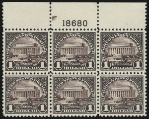 Sale 905, Lot 2764, 1922-25 Issue (Scott 551 to Later Issues)