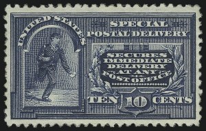 Sale 905, Lot 2884, Special Delivery and Registration
