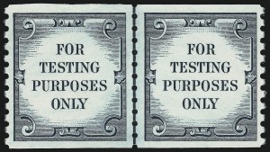 Sale 905, Lot 2978, Test Stamps, 1970, Green Test Stamp (TD109) Sale 905, Lot 2978, Test Stamps