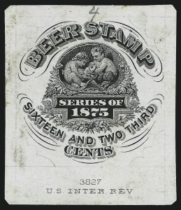 Sale 905, Lot 3606, Beer Stamps