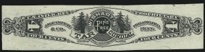 Sale 905, Lot 3640, Private Die Proprietary Stamps